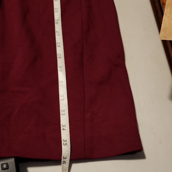 Ann Taylor NWT Rich Burgundy Dress - Picture 8 of 8